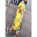 oversize summer women cotton Slash neck jumpsuit pants casual prints short sleeve jumppsuit pants